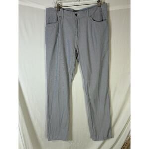 PETER MILLAR Collection 5 Pocket Casual Pants Cotton Linen Sz 36 X 34 Read!